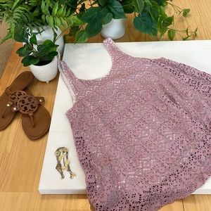 Anthropologie Deletta low back sleeveless top